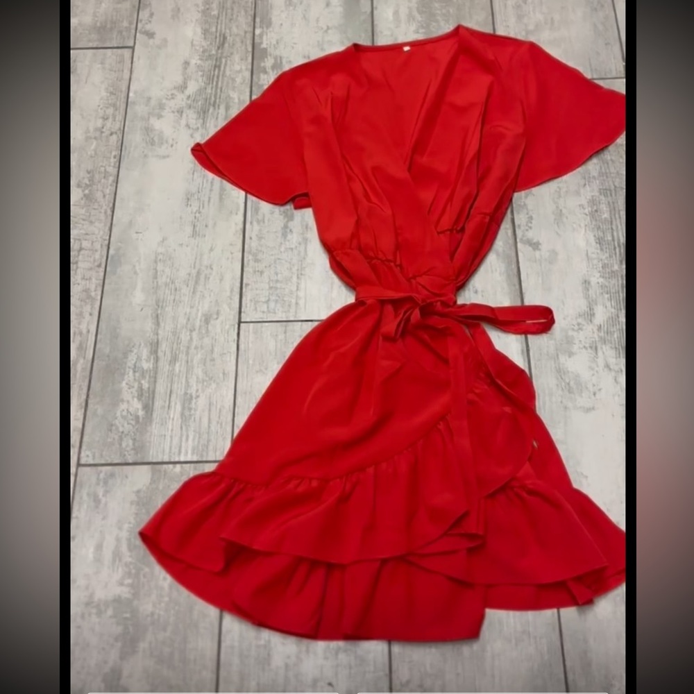 Red dress